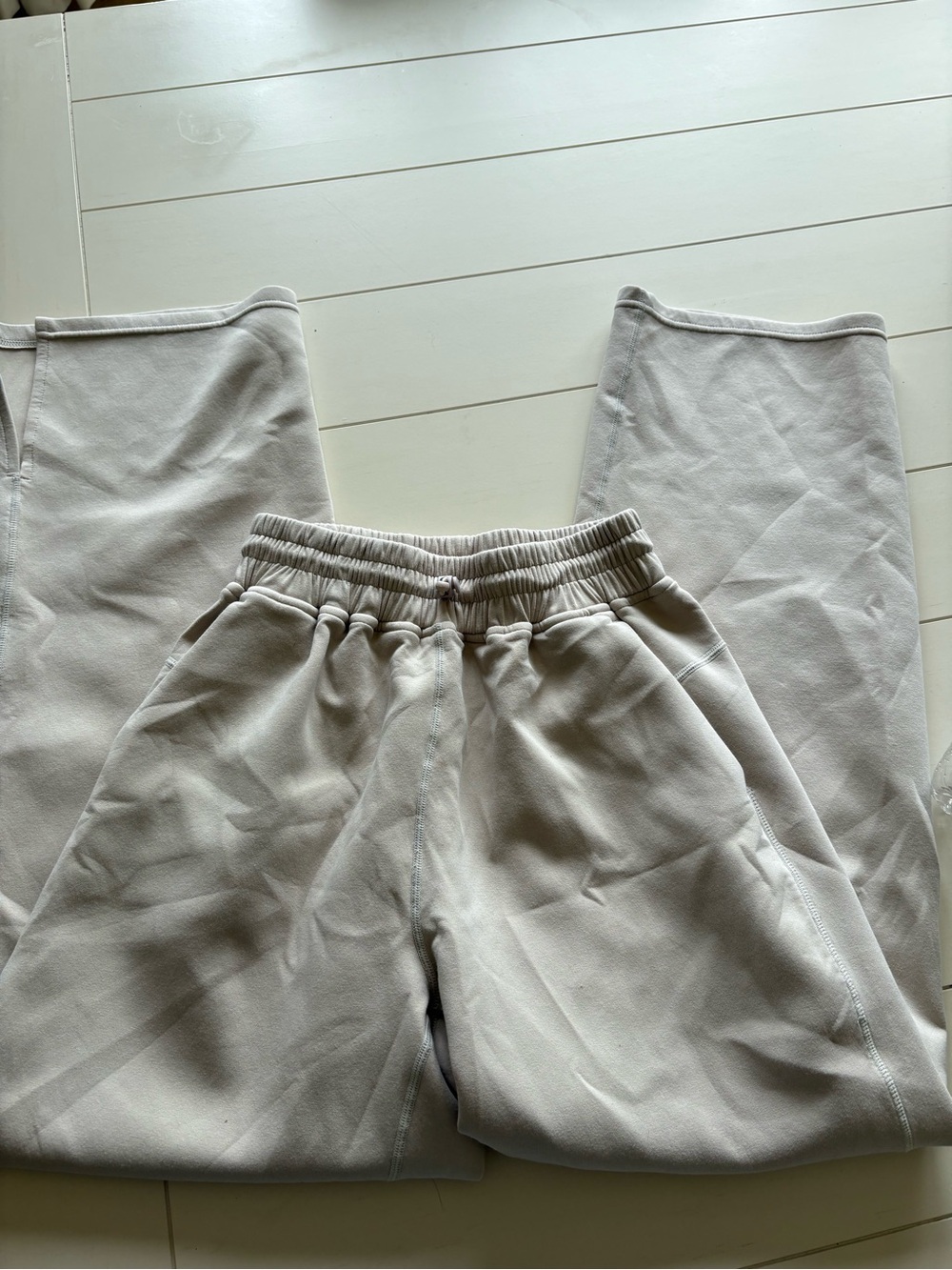 lululemon athletica Light Gray Cozy Sweatpants